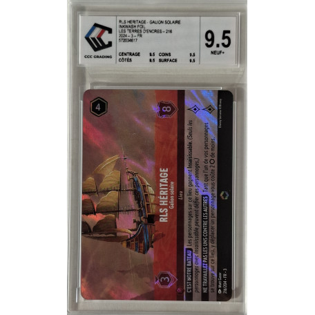 RLS Héritage, Galion solaire