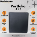 Portfolio 480 - 24-Pocket (Quadrow) Noir - Made4Game