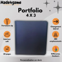 Portfolio 480 - 24-Pocket (Quadrow) Bleu Marine - Made4Game