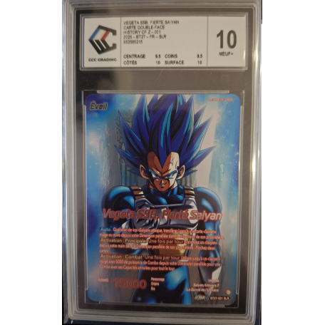 BT27-001-SLR - Vegeta // Vegeta SSB, Fierté Saiyan