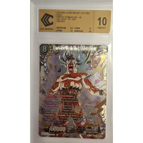 BT23-140 SCR Son Goku Ultra Instinct, État des Dieux