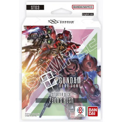 Gundam Card Game Starter Deck - ST03 : Zeon's Rush