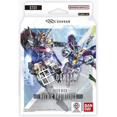 Gundam Card Game Starter Deck - ST01 : Heroic Beginnings