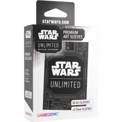 Star Wars Unlimited - Protèges Cartes Standard - Premium Art Sleeves - Pattern