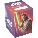 Star Wars Unlimited - Deck Box et Rangement - Soft Crate - Qui-Gon Jin