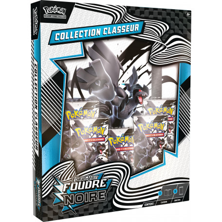 Coffret Pokémon Collection Classeur - EV10.5/BLK : Écarlate et Violet 10.5 - Foudre Noire