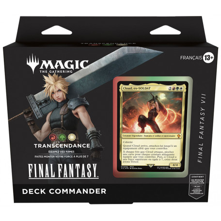 Deck Commander Magic: The Gathering - FIN : Final Fantasy - Transcendance