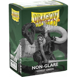 Protèges cartes - Deck Box x100 Non Glare -  Forest Green