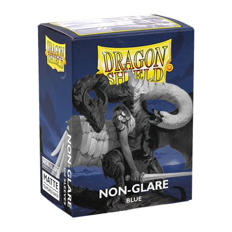 Protèges cartes - Deck Box x100 Non Glare -  Blue