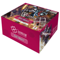Gundam Card Game Display (x24 Booster Packs) - GD02 : Dual Impact