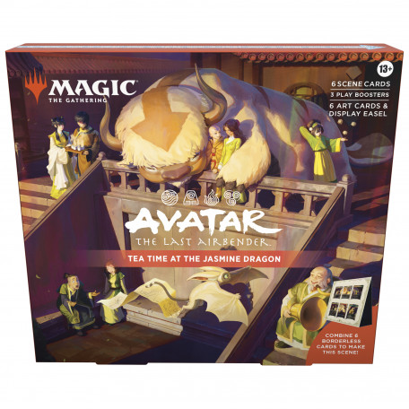 Magic: The Gathering Scene Box - TLA : Avatar: The Last Airbender - Tea Time at the Jasmine Dragon