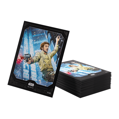 Star Wars Unlimited - Protèges Cartes Standard - Premium Art Sleeves - Cassian Andor