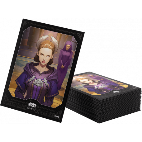 Star Wars Unlimited - Protèges Cartes Standard - Premium Art Sleeves - Padme