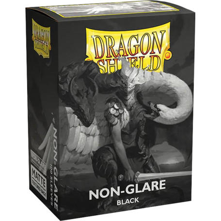 Protèges cartes - Deck Box x100 Non Glare -  Black