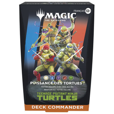 Deck Commander Magic: The Gathering - TMT : Teenage Mutant Ninja Turtles - Puissance des Tortues