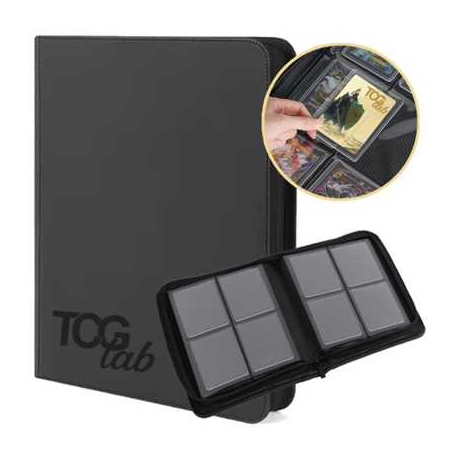 TcgLab - Binder Noir - 4 cases Toploader