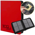 TcgLab - Binder Rouge - 4 cases Toploader