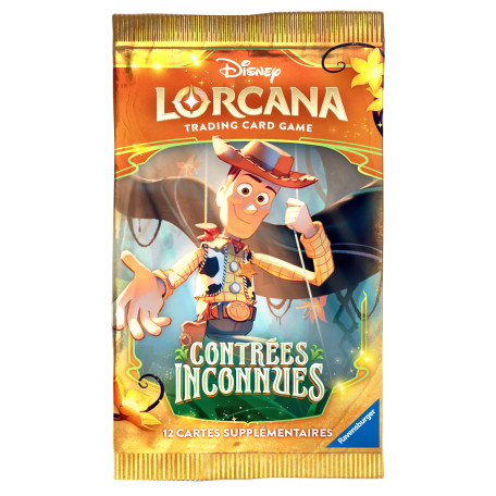 Booster Disney Lorcana - 12 : Contrées Inconnues