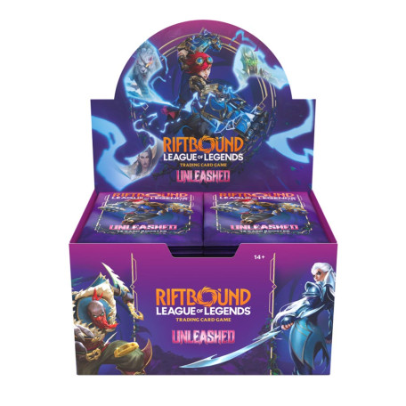 Boîte de 24 Boosters Riftbound: League of Legends TCG - UNL : Déchaînement VF