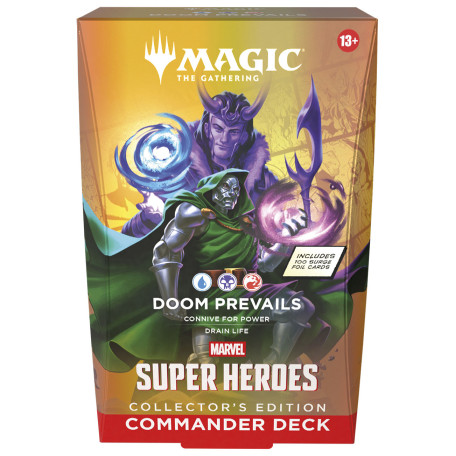 Magic: The Gathering Collector's Edition Commander Deck - MSH : Marvel Super Heroes - Doom Reveails