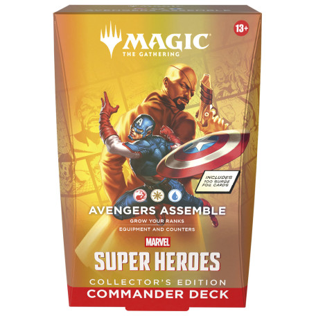 Magic: The Gathering Collector's Edition Commander Deck - MSH : Marvel Super Heroes - Wakanda Forever