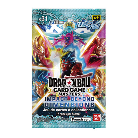 Booster Dragon Ball Super Card Game - B31 : Ultra-Bout - Impact Beyond Dimensions