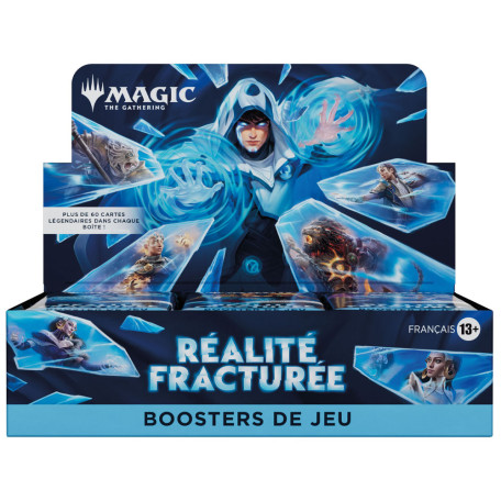 Boîte de 30 Boosters de Jeu Magic: The Gathering - FRA : Réalité fracturée
