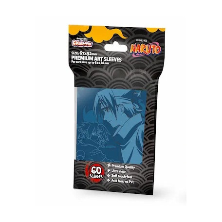 Naruto - Protèges Cartes Standard X60 - Blue Sasuke