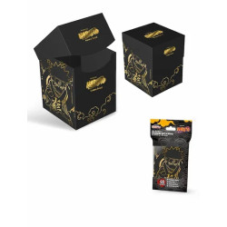 Naruto - Pack - Deck box + Sleeves Gold NARUTO X60