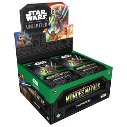 Boîte de 24 Boosters Star Wars: Unlimited - ASH : HMW : Mondes Natals