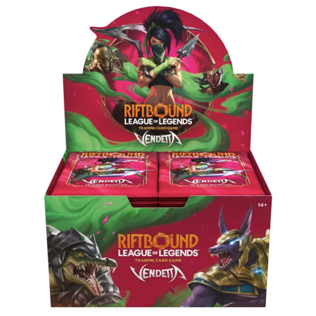 Boîte de 24 Boosters Riftbound: League of Legends TCG - VEN : Vendetta VF