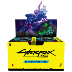Boîte de 24 Booster Cyberpunk TCG - WNC : Welcome To Night City