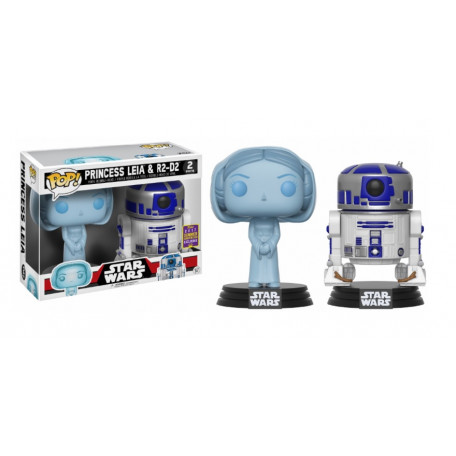 02 Pack Leia Holo & R2D2