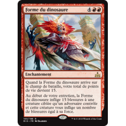 Forme du dinosaure / Form of the Dinosaur