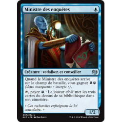 Ministre des enquêtes / Minister of Inquiries