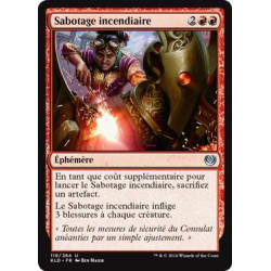 Sabotage incendiaire / Incendiary Sabotage