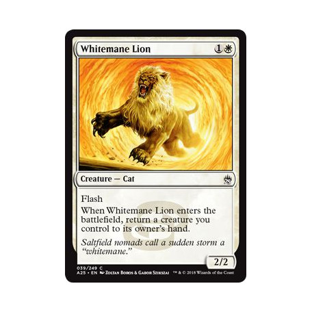 Whitemane Lion