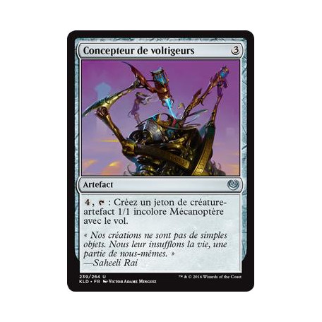 Concepteur de voltigeurs / Whirlermaker
