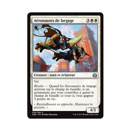 Aéronautes de largage / Airdrop Aeronauts