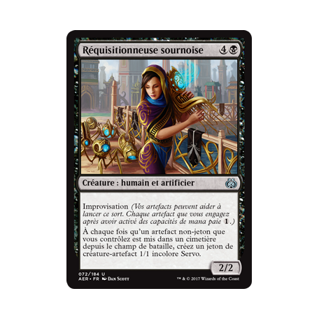 Réquisitionneuse sournoise / Sly Requisitioner
