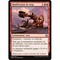Modification de siège / Siege Modification