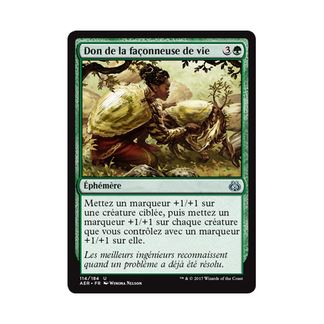 Don de la façonneuse de vie / Lifecrafter's Gift