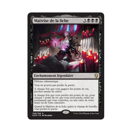 Maîtrise de la liche / Lich's Mastery
