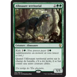 Allosaure territorial / Territorial Allosaurus