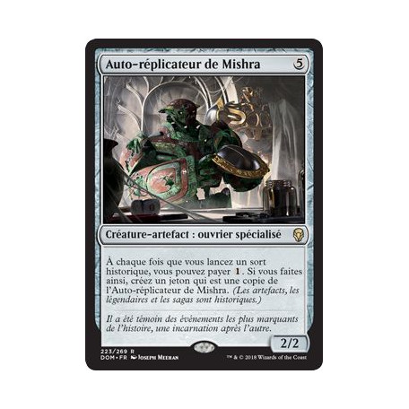 Auto-réplicateur de Mishra / Mishra's Self-Replicator