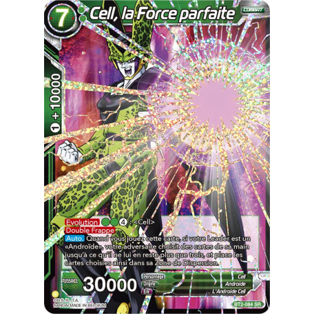 Sr Cell,la Force parfaite BT2-084 DRAGON BALL SUPER CARD GAME FR 