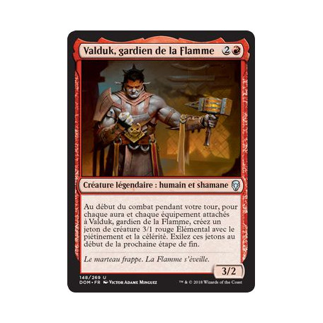 Valduk, gardien de la Flamme  / Valduk, Keeper of the Flame