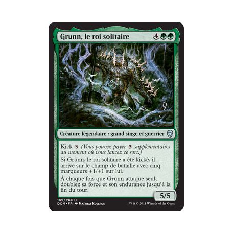 Grunn, le roi solitaire / Grunn, the Lonely King
