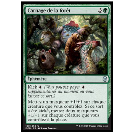 Carnage de la forêt / Wild Onslaught