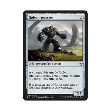 Golem rugissant / Howling Golem